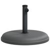 vidaXL Base de parasol pour m&acirc;ts &Oslash;32/35/38 mm 15 kg rond