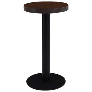 vidaXL Table de bistro Marron fonc&eacute; 40 cm MDF