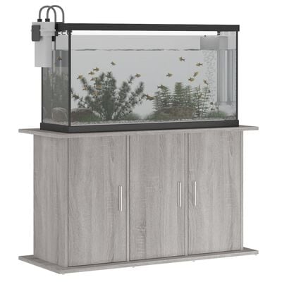 vidaXL Support pour aquarium sonoma gris 101x41x58cm bois d'ingénierie