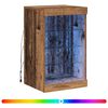vidaXL Buffet LED Bois ancien 41 x 37 x 67 cm Bois d'ing&eacute;nierie