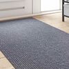 vidaXL Tapis Couloir Gris clair 80 x 200 cm tissu