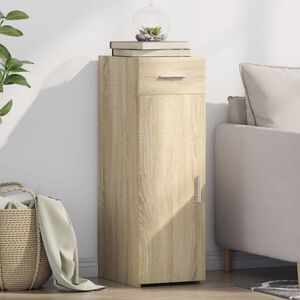 vidaXL Buffet ch&ecirc;ne sonoma 30x42,5x93 cm bois d'ing&eacute;nierie