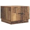 vidaXL Table basse Bois ancien 49 x 50 x 37 cm Bois d'ing&eacute;nierie