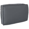 vidaXL Set de coussins de palette 3 pcs Anthracite 120 x 50 x 12 cm