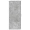 vidaXL Armoire de rangement gris béton 40x45x103,5cm bois d'ingénierie