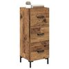 vidaXL Buffet Bois ancien 34,5 x 34 x 90 cm Bois d'ing&eacute;nierie