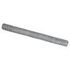 vidaXL Cl&ocirc;ture hexagonale 1,6 x 25 m Acier galvanis&eacute; Argent&eacute;