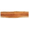 vidaXL Dessus de table 180x40x3,8 cm rectangulaire bois massif acacia