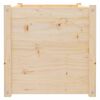 vidaXL Jardinières 2 pcs 100x50x50 cm bois de pin massif