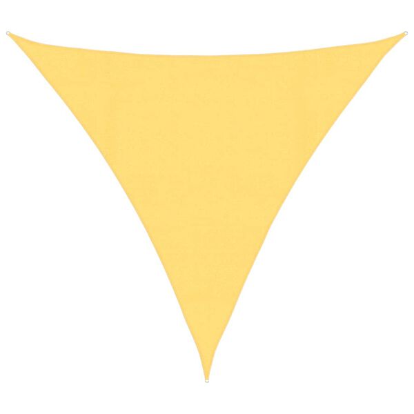 vidaXL Voile d'ombrage 160 g/m&sup2; Marron 4,5x4,5x4,5 m PEHD