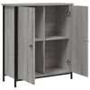 vidaXL Buffet sonoma gris 70x30x80 cm bois d'ingénierie