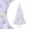 vidaXL Sapin de No&euml;l artificiel avec 300 LED Blanc 240 cm PVC et Acier