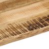 vidaXL Dessus de table bord vivant 50x40x3,8 cm bois de manguier brut