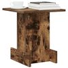vidaXL Table d'appoint Ch&ecirc;ne fum&eacute; 35,5 x 35 x 40 cm Bois d'ing&eacute;nierie