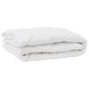 vidaXL Duvet toutes saisons avec oreiller 3 pcs Blanc Microfibre