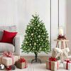 vidaXL Sapin de Noël avec 150 LED avec support Vert 120 cm PE