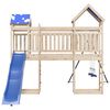 vidaXL Aire de jeux d'ext&eacute;rieur bois de pin massif