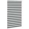 vidaXL Store z&egrave;bre gris fonc&eacute; largeur du tissu 135,9 cm polyester