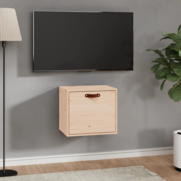 vidaXL Armoire murale 40x30x35 cm Bois de pin massif