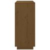 vidaXL Buffet Marron miel 70x34x80 cm Bois massif de pin