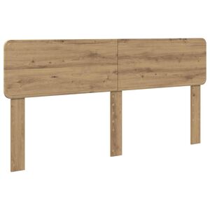 vidaXL T&ecirc;te de lit Ch&ecirc;ne artisanal Bois d'ing&eacute;nierie