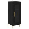 vidaXL Haut Armoire Chêne noir 34,5 x 34 x 180 cm Bois d'ingénierie