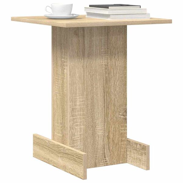 vidaXL Table d'appoint Ch&ecirc;ne Sonoma 44,5 x 45 x 55 cm