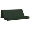 vidaXL Canap&eacute;-lit pliable 180 x 67 x 45 cm Vert fonc&eacute;