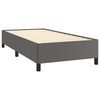 vidaXL Cadre de lit sans matelas gris 80x200 cm similicuir