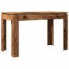 vidaXL Table à manger vieux bois 120x60x76 cm bois d'ingénierie