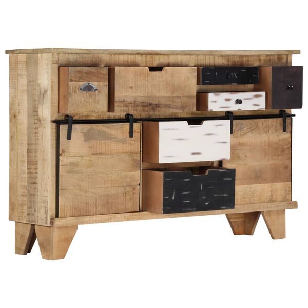 vidaXL Buffet 140x38x90 cm Bois de manguier massif