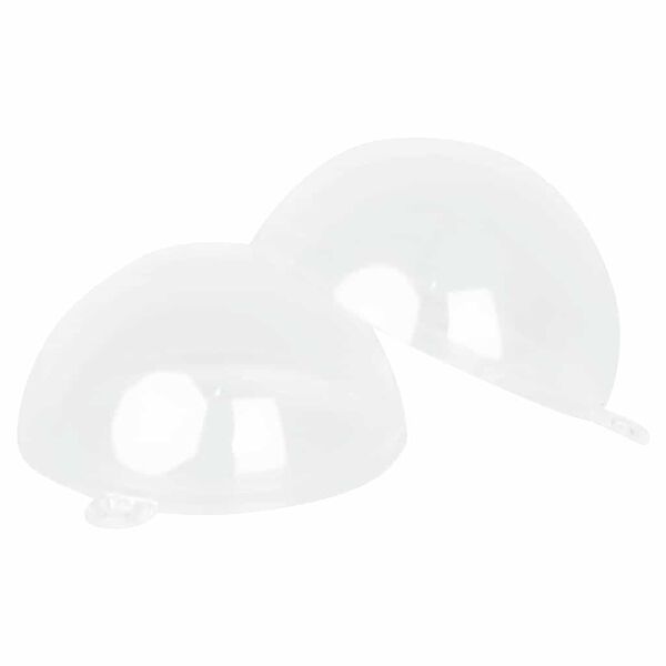 vidaXL Ensemble de Boules de Noël 25 pcs Transparent Ø 10 cm