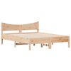 vidaXL Cadre de lit sans matelas 120x190 cm bois de pin massif