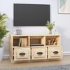 vidaXL Meuble TV chêne sonoma 100x35x50 cm bois d'ingénierie
