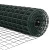 vidaXL Clôture Euro Vert 0.8 x 10 m Fer revêtu de PVC