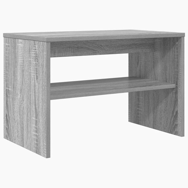 vidaXL Meuble TV Gris Sonoma 60 x 35 x 40 cm Bois d'ing&eacute;nierie