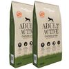 vidaXL Nourriture pour chiens Adult Active Chicken & Fish (2 x 15 kg)