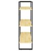vidaXL Bibliothèque à 3 niveaux 80x30x105 cm Bois de pin massif