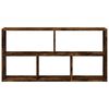 vidaXL Étagère murale chêne fumé 100x25x50 cm bois d'ingénierie