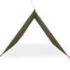 vidaXL Bâche de camping vert olive 366x306 cm imperméable