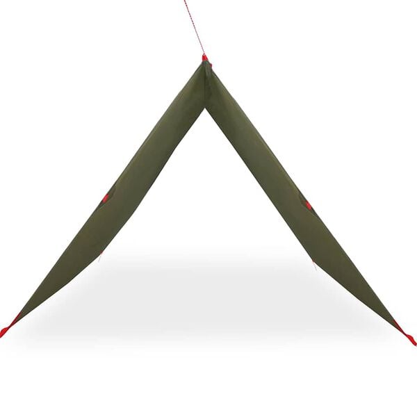 vidaXL Bâche de camping vert olive 366x306 cm imperméable