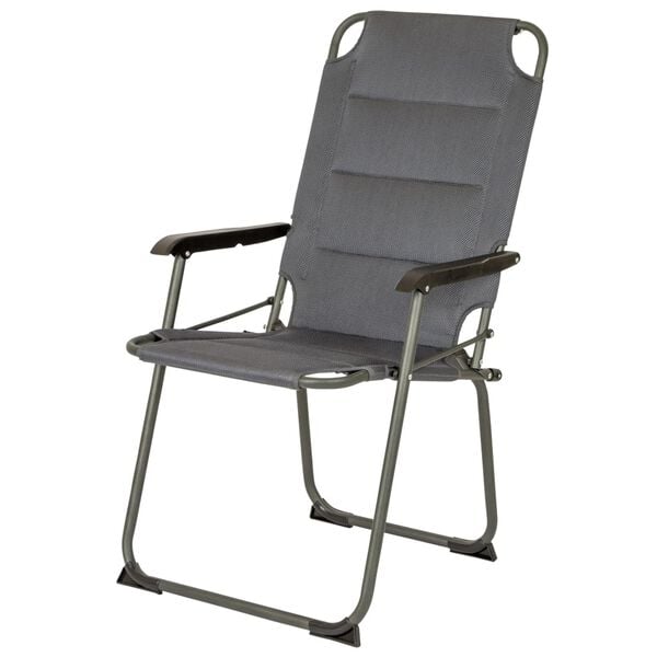 Bo-Camp Chaise de camping Copa Rio Classic Air Gris