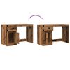 vidaXL Bureau Bois Ancien 50 x 115 x 75 cm Bois d'ing&eacute;nierie