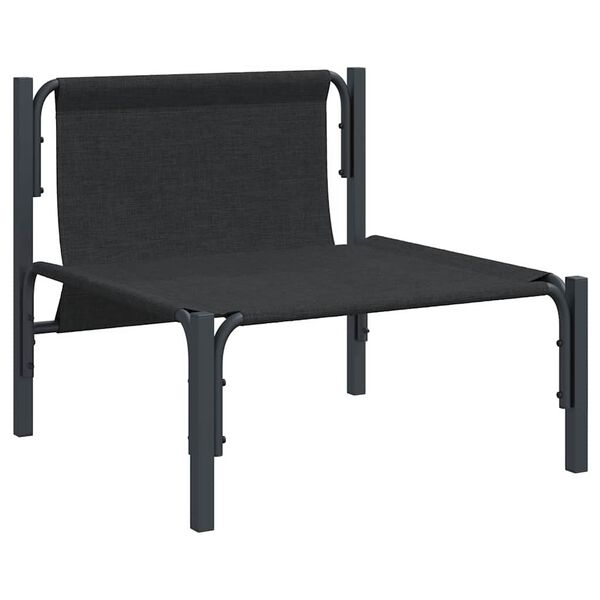 vidaXL Mobilier de jardin Anthracite 80 x 80 x 71 cm Acier