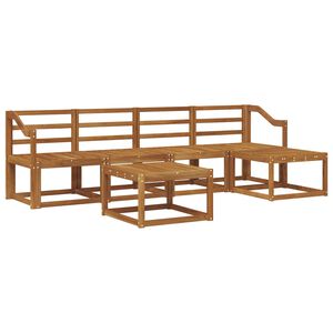 vidaXL Ensemble de canap&eacute;s d'ext&eacute;rieur 6 pcs Naturel