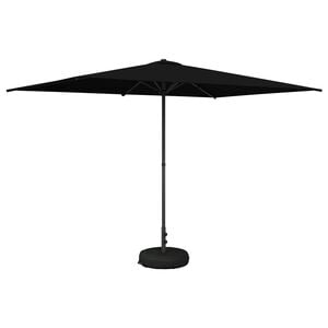 vidaXL Parasol de jardin avec base 200 x 300 cm Polyester
