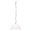 vidaXL Lampe suspendue industrielle vintage 25 W Blanc Rond 41 cm E27