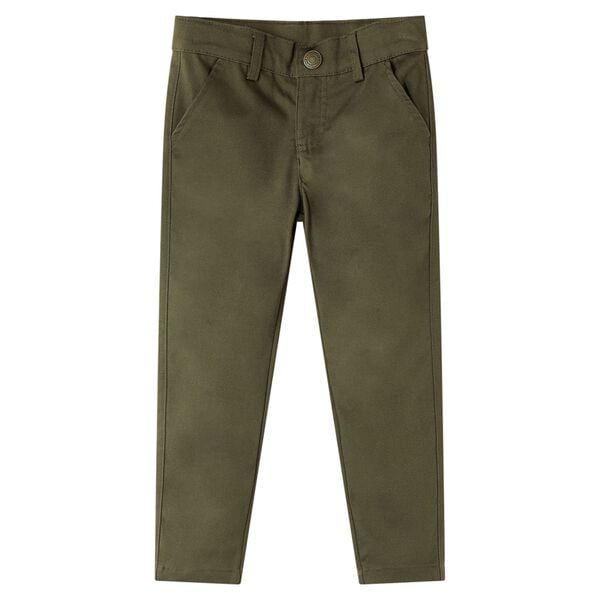 Pantalon pour enfants kaki 128