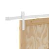 vidaXL Porte coulissante Marron 61 x 198,5 cm Pin massif