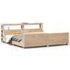 vidaXL Cadre de lit sans matelas 200x200 cm bois massif de pin